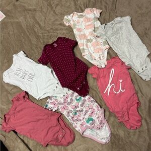 Assorted Baby One Pieces Set